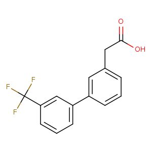 {3-[3-(trifluoromethyl)phenyl]phenyl}acetic acid