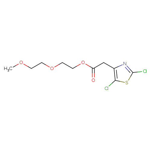 2-(2-methoxyethoxy)ethyl2-(2,5-dichloro-1,3-thiazol-4-yl)acetate