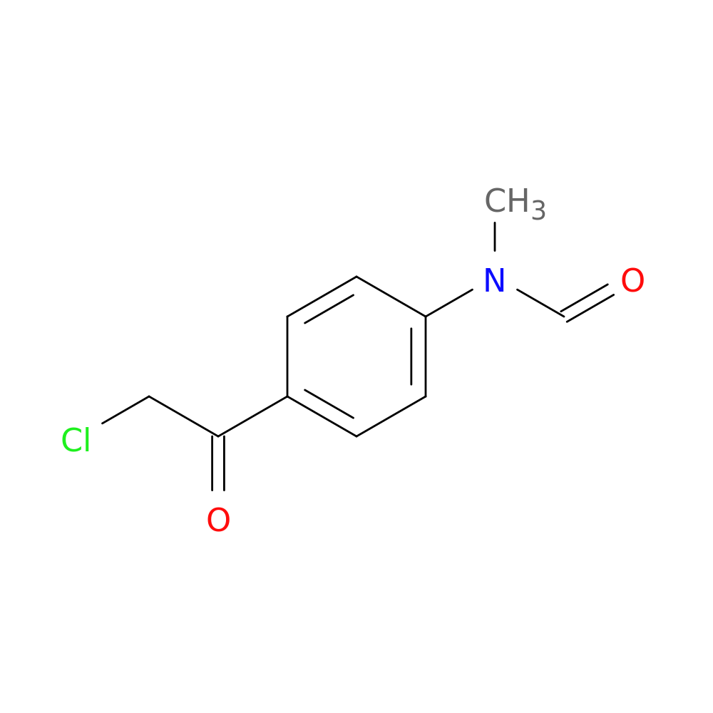 N-[4-(2-chloroacetyl)phenyl]-N-methylformamide