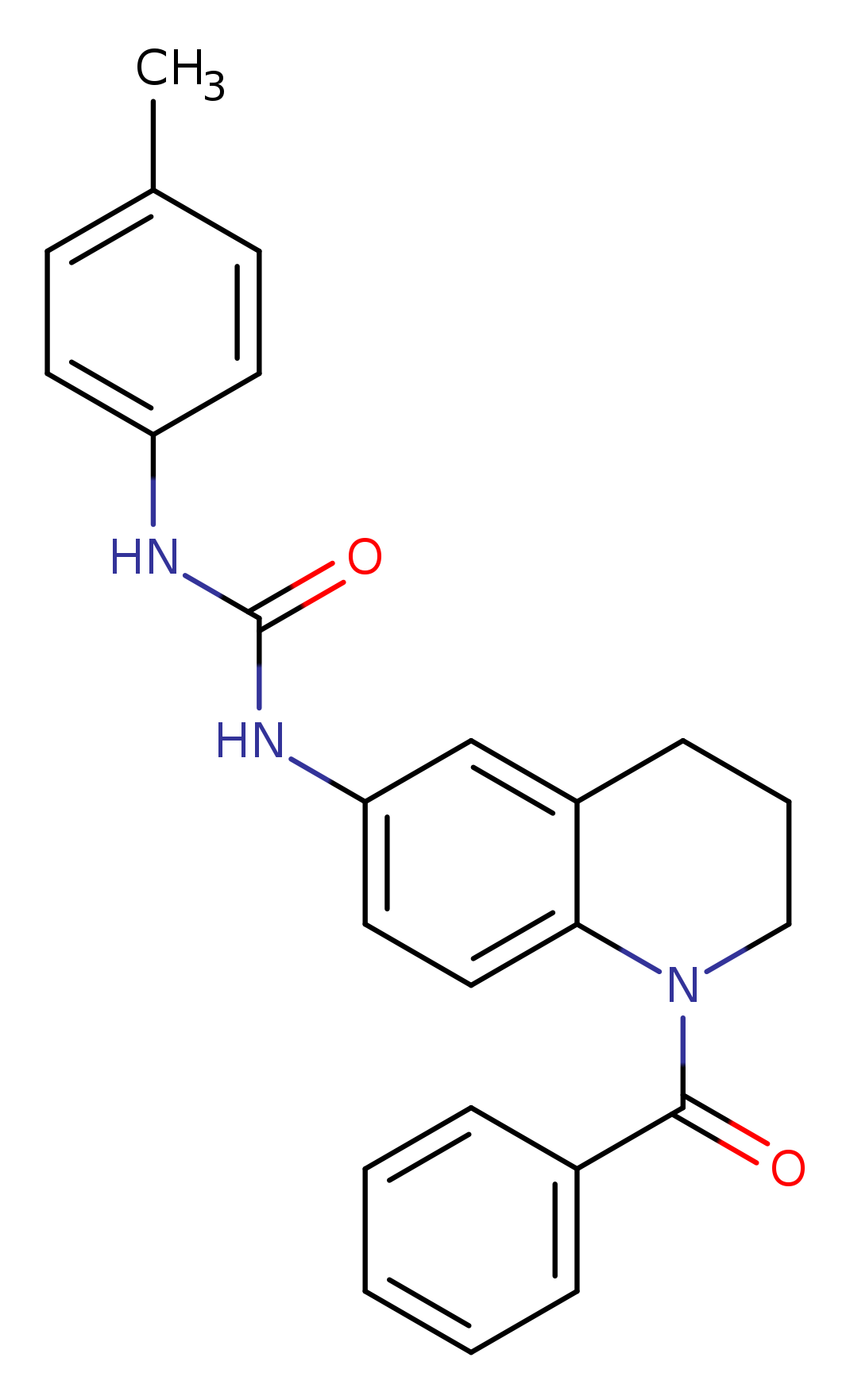 3-(1-benzoyl-1,2,3,4-tetrahydroquinolin-6-yl)-1-(4-methylphenyl)urea