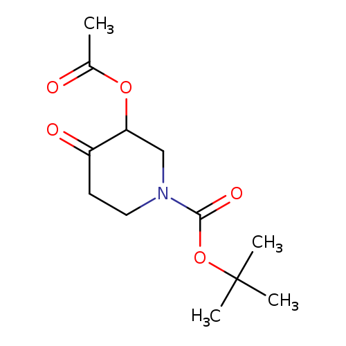 tert-Butyl 3-acetoxy-4-oxopiperidine-1-carboxylate