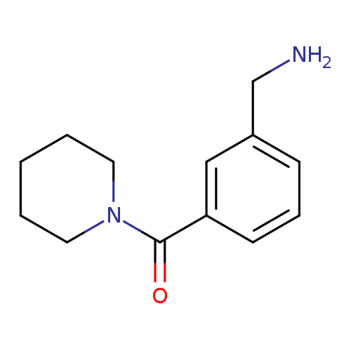 [3-(piperidine-1-carbonyl)phenyl]methanamine