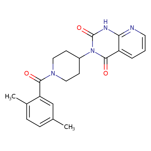 3-[1-(2,5-dimethylbenzoyl)piperidin-4-yl]-1H,2H,3H,4H-pyrido[2,3-d]pyrimidine-2,4-dione