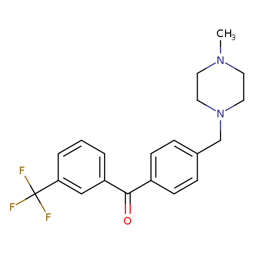 4'-(4-METHYLPIPERAZINOMETHYL)-3-TRIFLUOROMETHYLBENZOPHENONE