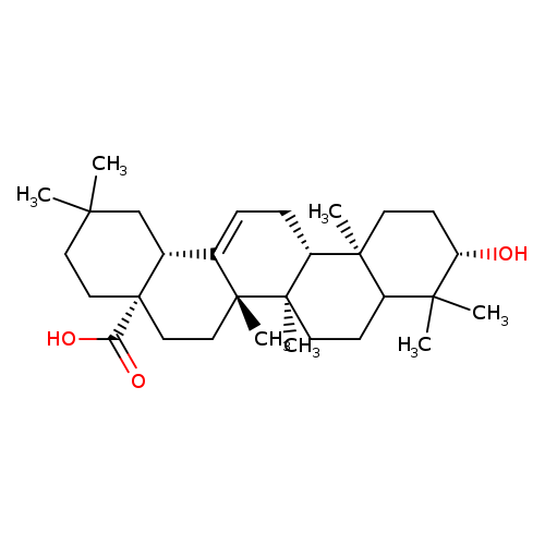 Olean-12-en-28-oic acid, 3-hydroxy-, (3b)-
