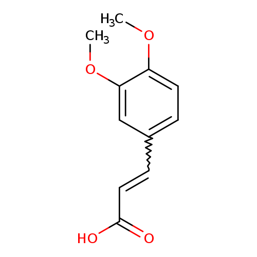 2-Propenoic acid, 3-(3,4-dimethoxyphenyl)-