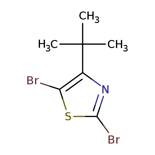 2,5-dibromo-4-tert-butyl-1,3-thiazole