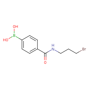 N-(3-Bromopropyl) 4-Boronobenzamide
