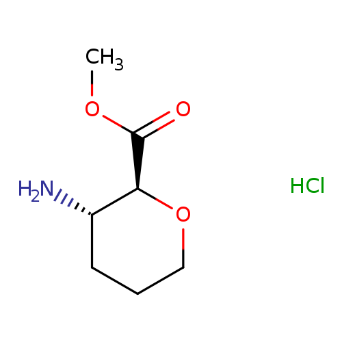 methyl (2S,3S)-3-aminotetrahydropyran-2-carboxylate;hydrochloride