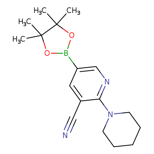 3-Cyano-2-piperidinopyridine-5-boronic acid, pinacol ester