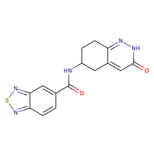 N-(3-oxo-2,3,5,6,7,8-hexahydrocinnolin-6-yl)-2,1,3-benzothiadiazole-5-carboxamide