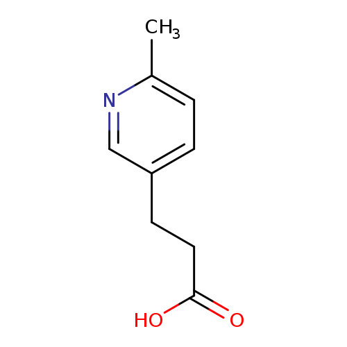 3-Pyridinepropanoic acid, 6-methyl-