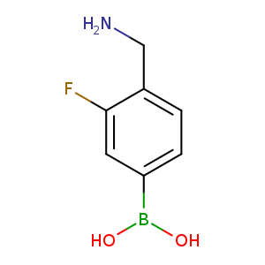 (4-(Aminomethyl)-3-Fluorophenyl)Boronic Acid