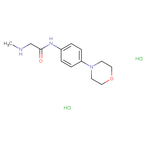 2-(METHYLAMINO)-N-(4-MORPHOLIN-4-YLPHENYL)ACETAMIDE DIHYDROCHLORIDE