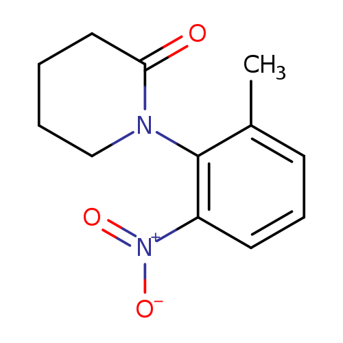 1-(2-Methyl-6-nitrophenyl)piperidin-2-one