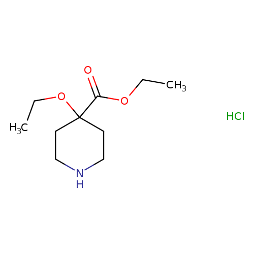ethyl 4-ethoxypiperidine-4-carboxylate hydrochloride