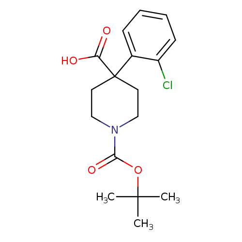 1-(tert-Butoxycarbonyl)-4-(2-chlorophenyl)piperidine-4-carboxylic acid