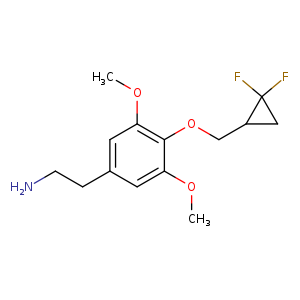 2-{4-[(2,2-difluorocyclopropyl)methoxy]-3,5-dimethoxyphenyl}ethan-1-amine