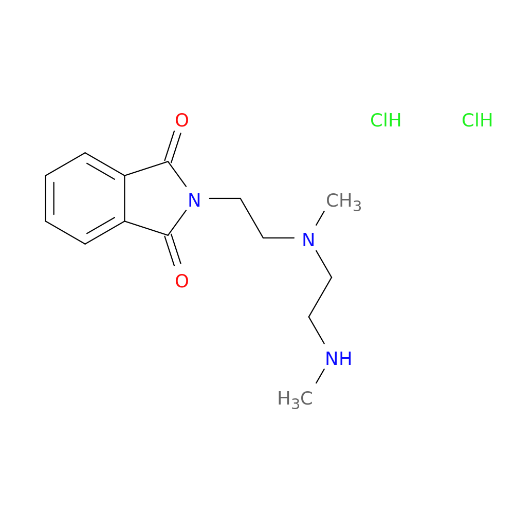 2-(2-{methyl[2-(methylamino)ethyl]amino}ethyl)-2,3-dihydro-1H-isoindole-1,3-dione dihydrochloride