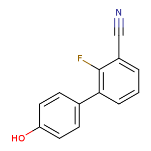 4-(3-Cyano-2-fluorophenyl)phenol