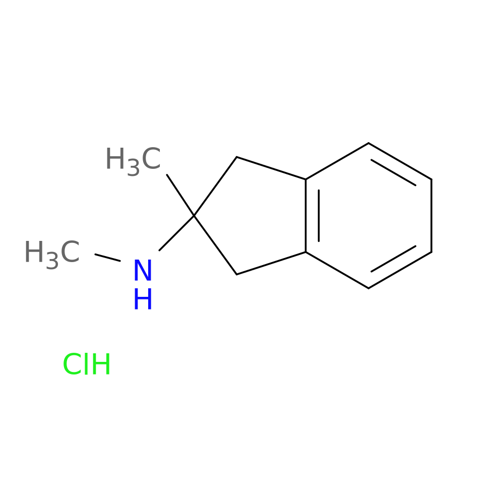 N,2-dimethyl-2,3-dihydro-1H-inden-2-amine hydrochloride