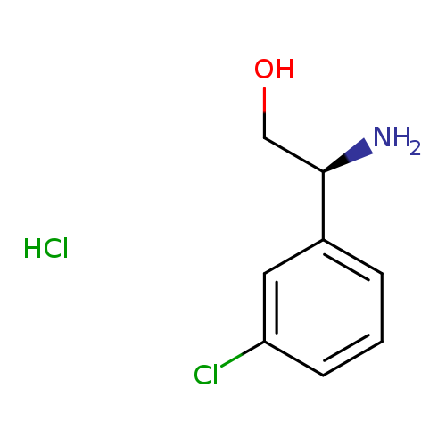 Benzeneethanol, b-amino-3-chloro-, hydrochloride, (bS)-