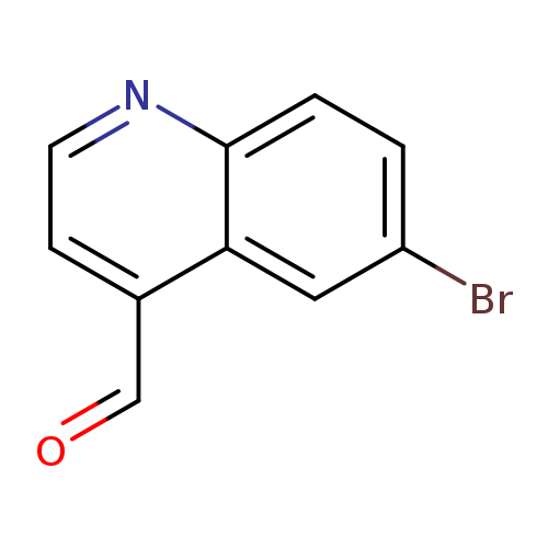 4-Quinolinecarboxaldehyde, 6-broMo-