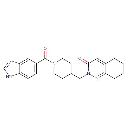 2-{[1-(1H-1,3-benzodiazole-5-carbonyl)piperidin-4-yl]methyl}-2,3,5,6,7,8-hexahydrocinnolin-3-one