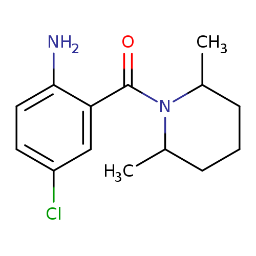 4-chloro-2-(2,6-dimethylpiperidine-1-carbonyl)aniline