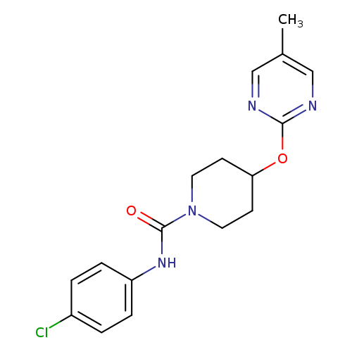 N-(4-chlorophenyl)-4-[(5-methylpyrimidin-2-yl)oxy]piperidine-1-carboxamide