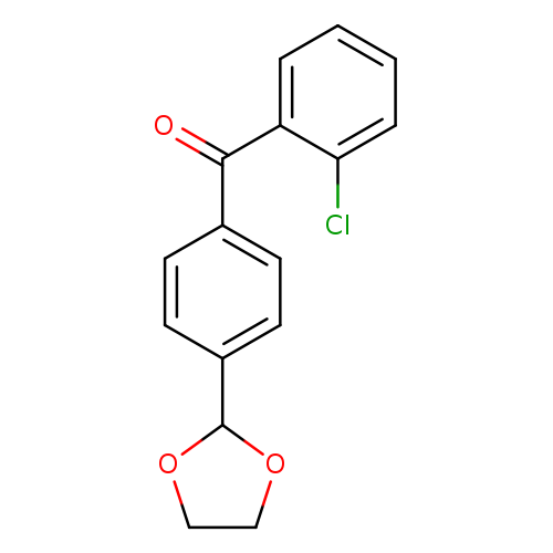 2-Chloro-4'-(1,3-dioxolan-2-yl)benzophenone