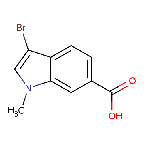 3-Bromo-1-methyl-1H-indole-6-carboxylic acid