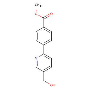 methyl 4-[5-(hydroxymethyl)pyridin-2-yl]benzoate