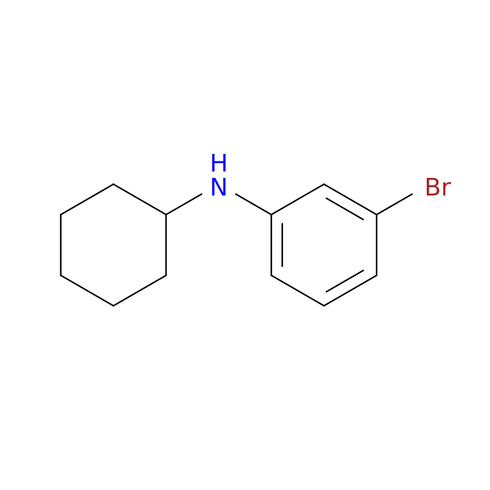 3-bromo-N-cyclohexylaniline