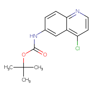 TERT-BUTYL 4-CHLOROQUINOLIN-6-YLCARBAMATE