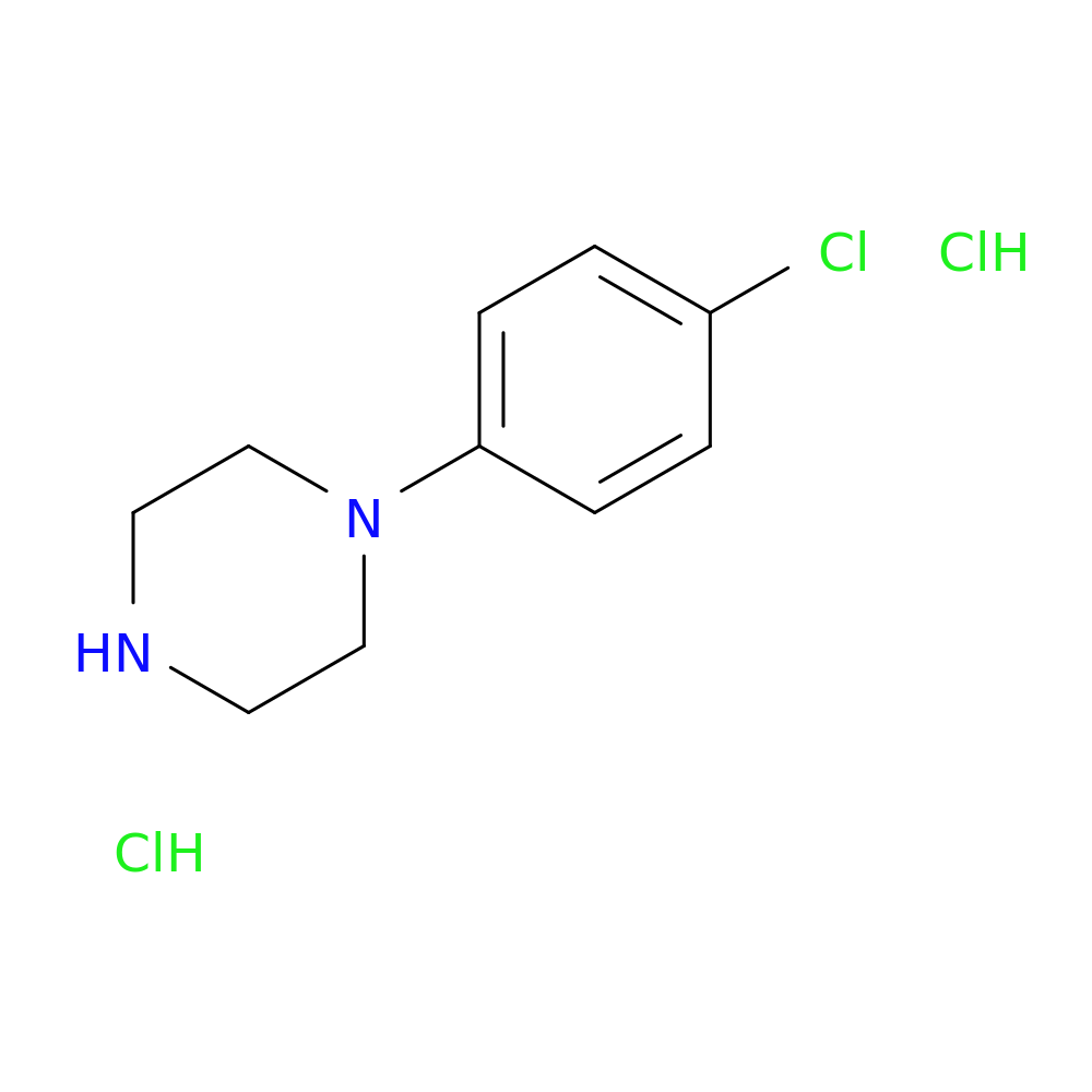 1-(4-Chlorophenyl)piperazine dihydrochloride (1:2)