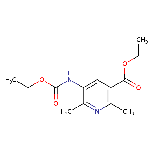 ethyl 5-[(ethoxycarbonyl)amino]-2,6-dimethylpyridine-3-carboxylate