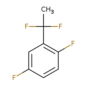 2-(1,1-difluoroethyl)-1,4-difluorobenzene