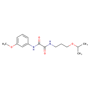 N'-(3-methoxyphenyl)-N-[3-(propan-2-yloxy)propyl]ethanediamide
