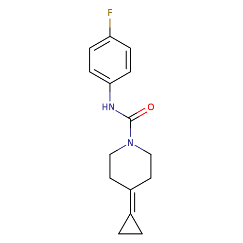 4-cyclopropylidene-N-(4-fluorophenyl)piperidine-1-carboxamide
