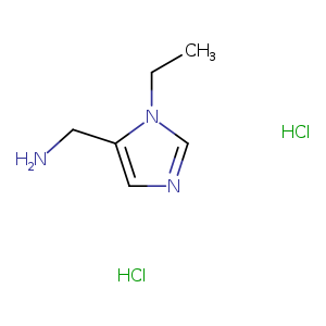 (3-Ethylimidazol-4-yl)methanamine dihydrochloride