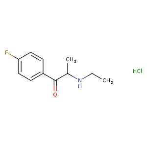 2-(ethylamino)-1-(4-fluorophenyl)propan-1-one,monohydrochloride