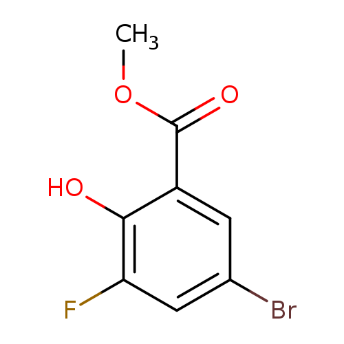 Benzoic acid, 5-bromo-3-fluoro-2-hydroxy-, methyl ester