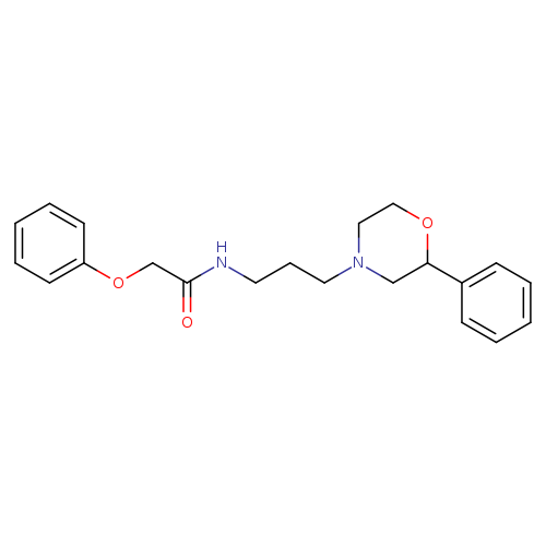 2-phenoxy-N-[3-(2-phenylmorpholin-4-yl)propyl]acetamide