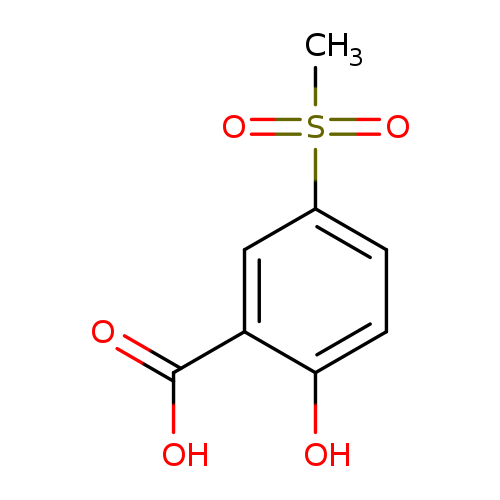 2-Hydroxy-5-(methylsulfonyl)benzoic acid
