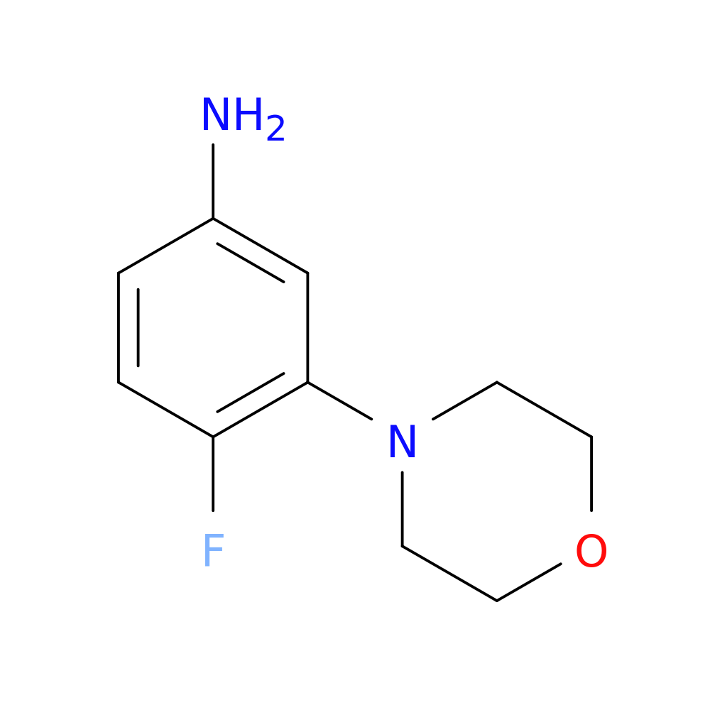 4-Fluoro-3-(morpholin-4-yl)aniline