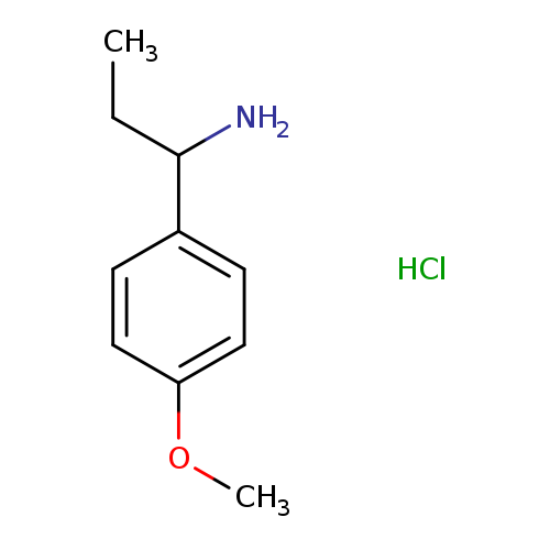 1-(4-Methoxy-phenyl)-propylaminehydrochloride