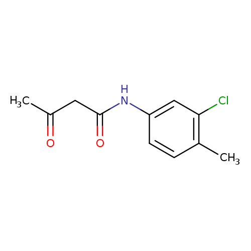 N-(3-chloro-4-methylphenyl)-3-oxobutanamide