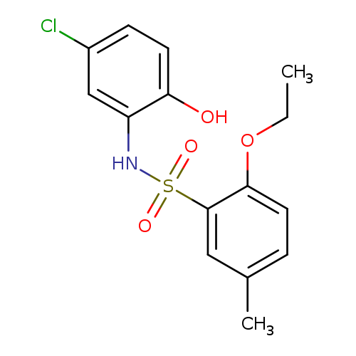 N-(5-chloro-2-hydroxyphenyl)-2-ethoxy-5-methylbenzene-1-sulfonamide