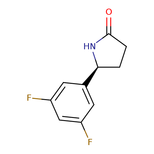 (5S)-5-(3,5-difluorophenyl)pyrrolidin-2-one